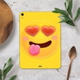 thumbnail image 4 of DesignSkinz Heart Eyes V2 Friendly Emoticons Full-Body Skin Decal Wrap Cover for iPad Pro 12.9” 3rd Gen (A1876/A1895/A2014), 4 of 4