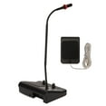 thumbnail image 4 of Window Speaker Microphone, Low Impedance Dual Way Intercom  For Bank For Car Station US Plug,EU Plug, 4 of 8