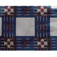 thumbnail image 4 of oneOone Georgette Viscose Fabric Check Ikat Printed Fabric 1 Yard 42 Inch Wide, 4 of 4