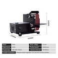 thumbnail image 7 of Mini Electric Belt Sander DIY Polishing Grinding Machine Cutter Edges Sharpener Multifunctional Grinder With Belt ,Low Vibration, 7 of 7
