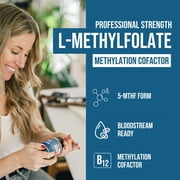 Triquetra Health L-Methylfolate (1 mg) Plus Methyl B12 Capsules