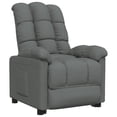 thumbnail image 4 of Sillón Reclinable Casafoyer de Tela Gris Oscuro con Respaldo Ajustable, 4 of 5