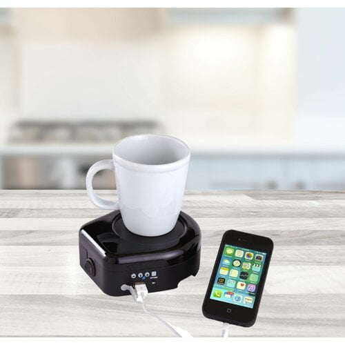 Continental CP-SA019 Murray Mug and Candle Warmer Black One