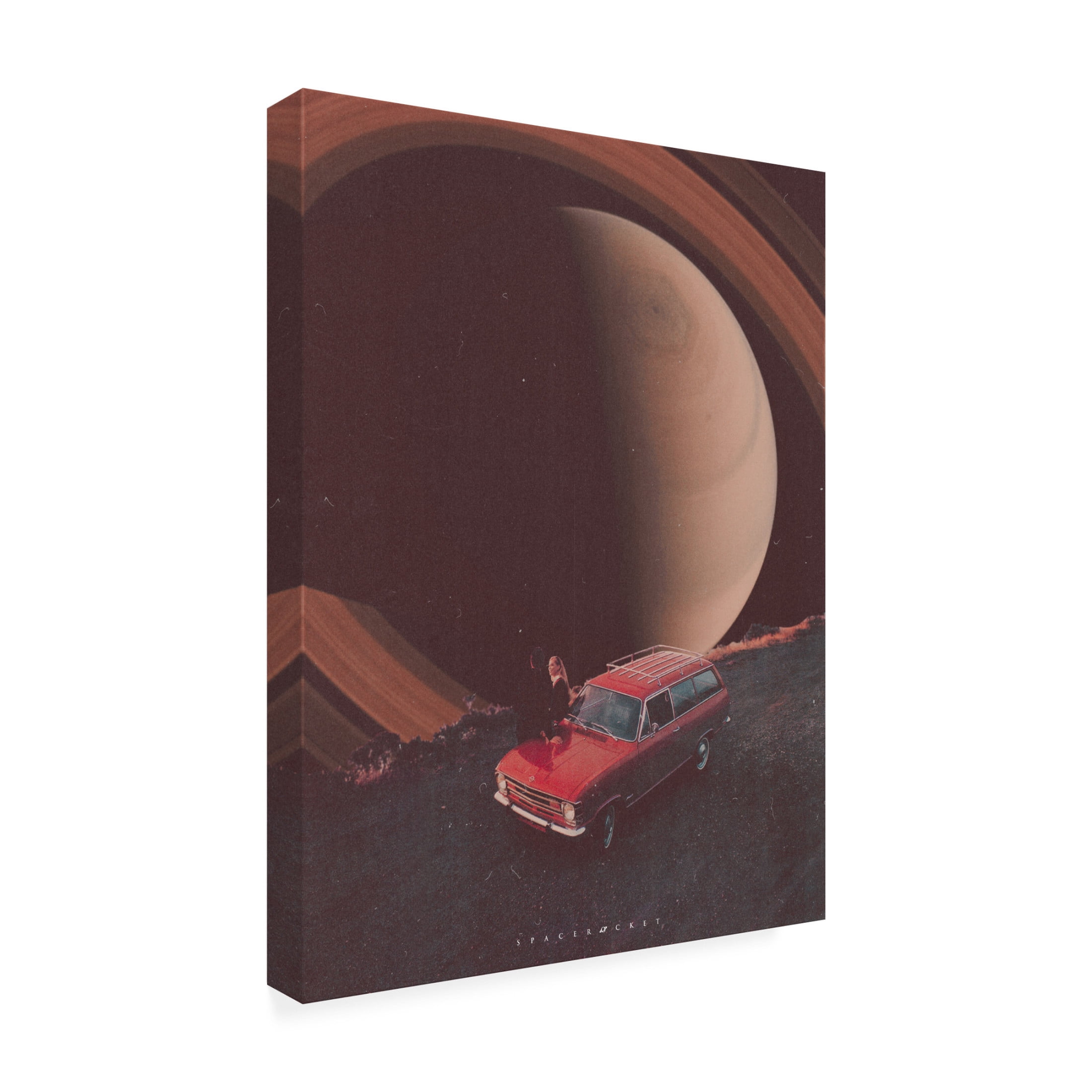 Trademark Fine Art spacerocket art 609 Canvas Wall Art
