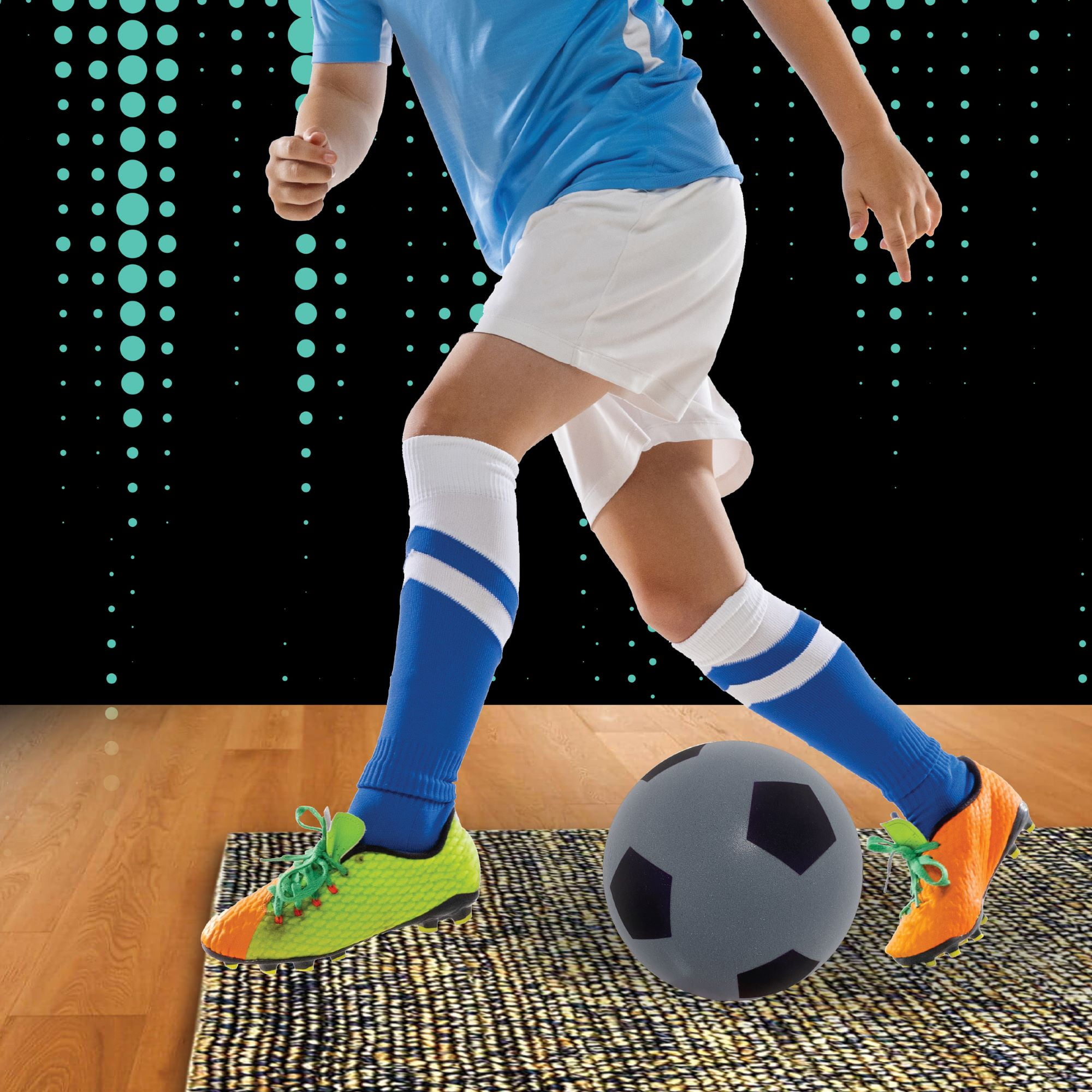 Supreme Silent Sports Soccer Ball, Durable Foam, Full Size, No Pump Required, Ages 3+