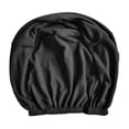 thumbnail image 3 of Foot Stool Cover Foot Stool Slipcover for Living Room High Stretch Polyester Soft Furniture Protector Washable Footrest Cover Black, 3 of 8