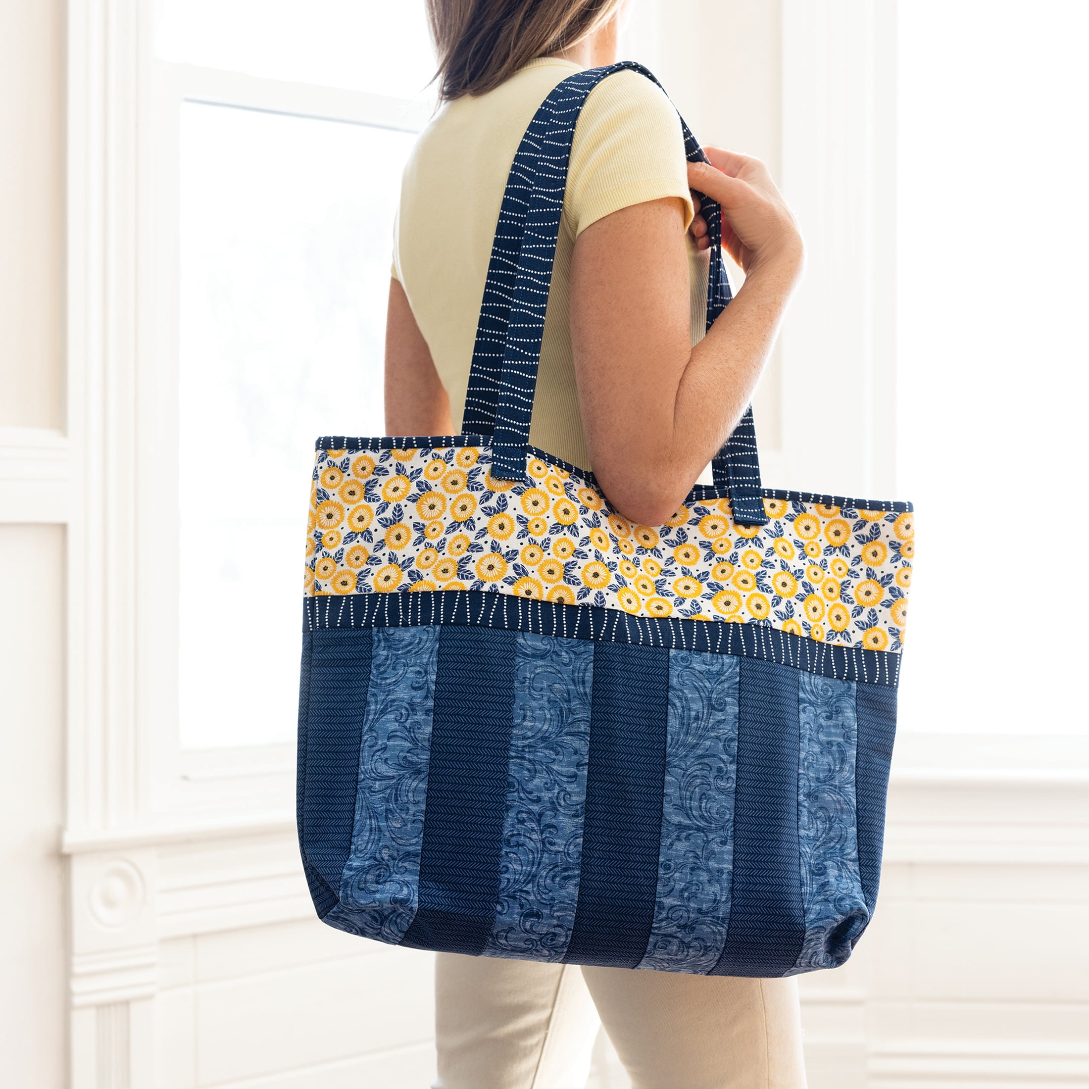 June Tailor Fabric Tote Bag Sewing Craft Kit, 15 June Tailor Fabric Tote Bag Sewing Craft Kit, 15