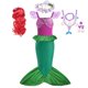 thumbnail image 1 of Disney-disfraz de la Sirenita Ariel para niños, vestido Morado para niñas, Cosplay, Carnaval, fiesta de cumpleaños, vestido de sirena, 1 of 2