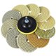 thumbnail image 2 of Muyoka 12 almohadillas de pulido de diamante de 4 pulgadas, grano 50-8000, almohadillas de pulido de diamante de secado en húmedo, almohadilla de pulido de cambio rápido, accesorios de pulido para gra Muyoka Hogar, 2 of 7