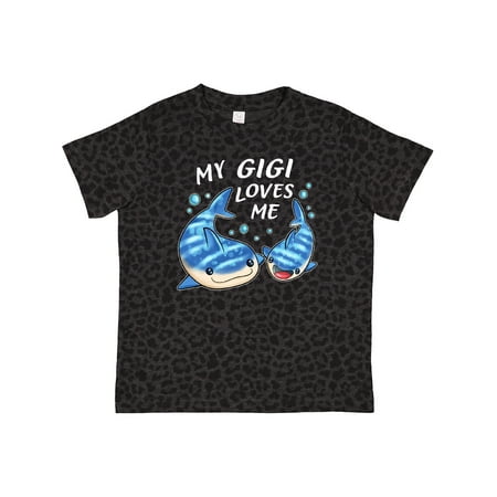 

Inktastic My Gigi Loves Me- Whale Shark Gift Toddler Boy or Toddler Girl T-Shirt