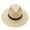 Rice white, variant on Lightweight Riding Hat Straw Hat Sunshade Hat for Honeymoon International Trip