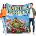 thumbnail image 1 of El Show del Gorila Maguila anti-pilling, suave, ligera, esponjosa y acogedora de lujo para hogar y cocina – Perfecta para niños y adultos,50X70cm, 1 of 6