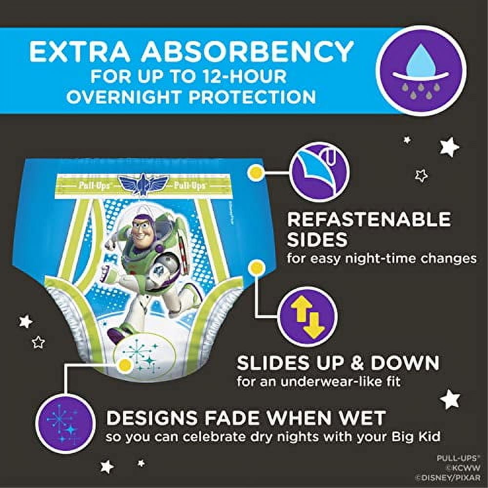 Pull-Ups Huggies Night Time Training Pants for Boys 3T-4T (Pack of 8)