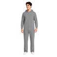 thumbnail image 4 of Unisex Adult Hooded One Piece Jumpsuit,Full Zip Long Sleeve Casual Onesie Halloween Pajamas for Loungewear Home Sleepwear for Men Women, 4 of 8