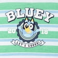 thumbnail image 4 of Bluey T-Shirt and French Terry Denim Shorts Outfit Set Newborn to Little Kid, 4 of 5