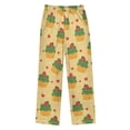 thumbnail image 2 of Frog Cake Heart Pattern Pajama Pants Soft Lightweight Lounge Pants Bottoms Sleep Pants Warm Comfy, 2 of 9