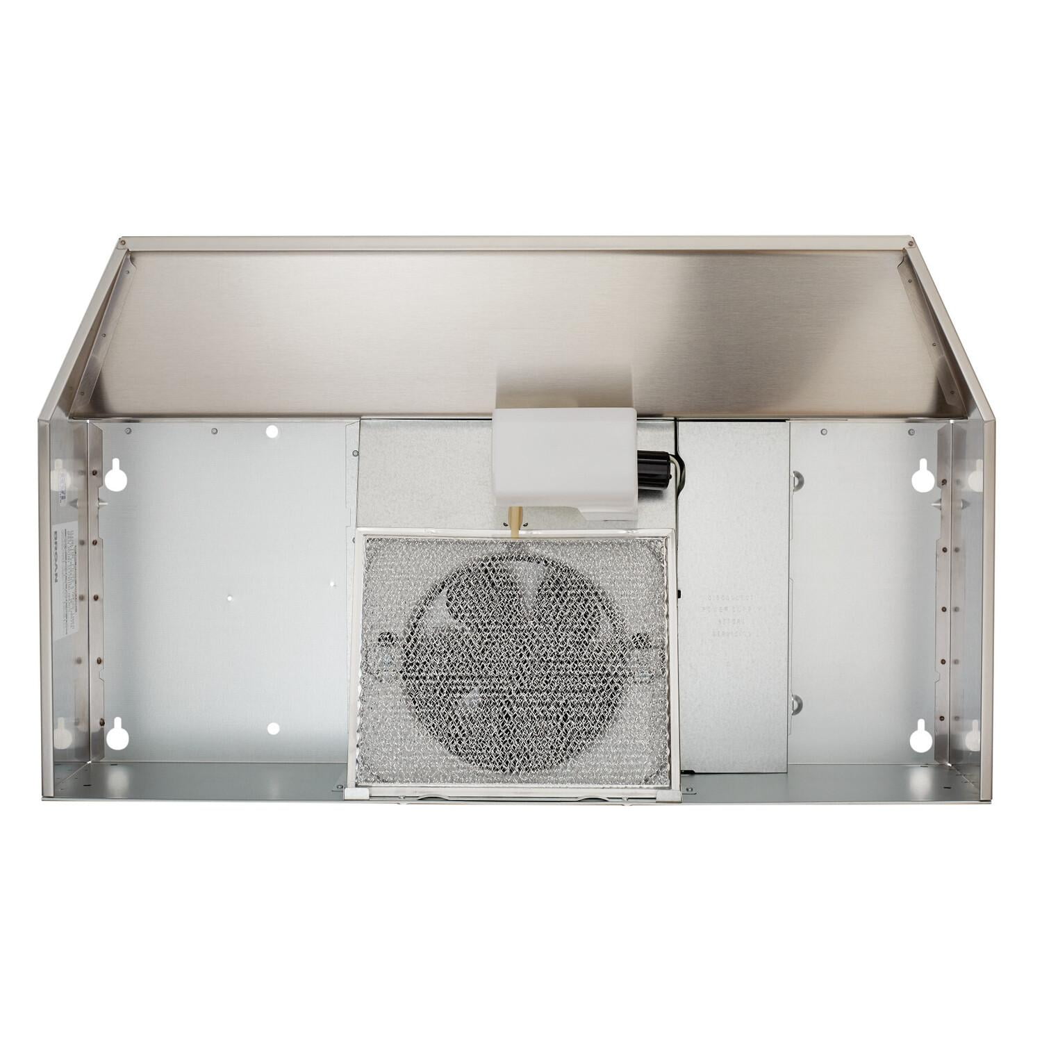 Broan 30" Under Cabinet Convertible Range Hood, Stainless, F403004