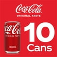 thumbnail image 4 of Coca-Cola Mini Soda Pop Fridge Pack, 7.5 fl oz Cans, 10 Pack, 4 of 7