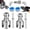 Mix*2, variant on 2026 New 4 in 1 Water Pipe Wrench, 2-in-1 Internal & External Pvc Pipe Threading Tool Kit, Pipes Tapping and Threading Tool for 1/2", 3/4", For All Electric Drills Compatible PVC Threader (3/4'')