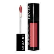 Revlon ColorStay Satin Ink Crown Jewels Liquid Lipstick, Longlasting & Waterproof Lipcolor, Moisturizing Creamy Formula Infused with Black Currant Seed Oil, 037 Majestic Rose, 0.17 fl oz.