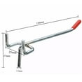 thumbnail image 4 of 40Pcs Single Pegboard Hooks 150mm Board Slat Wall Retail Display Shop Peg Fits 25mm, 4 of 5