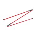 thumbnail image 3 of fastboy Bâton d'Alignement de Golf Portable pour Pratique de Putting Posture Complète Visée Rouge Swing Rouge 122cm, 3 of 6