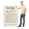 thumbnail image 3 of Bill Of Rights Lifesize Standup Standee Cardboard Cutout Poster, 3 of 3