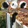 thumbnail image 4 of Txkrhwa Gutter Guard Cleaning Brush, Extendable Guard Cleaner Tool with 7 Splicing Aluminum Extension Poles, Long Splicing Gutter Cleaning Tools for Easy Removing Leaves and Debris Cleaner, 4 of 9