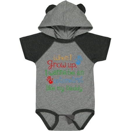 

Inktastic Optometrist Like Daddy Gift Baby Boy or Baby Girl Bodysuit
