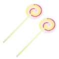 thumbnail image 4 of 2 Pcs Bâtons Lumineux en Forme de Sucette Jouets de Fête Phosphorescents, 4 of 8