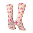thumbnail image 3 of Goofa Starfish Printed Men's Crew Socks, Soft Durable Breathable Moisture-Wicking with Odor Control Cotton socks, 3 of 9