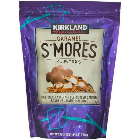Kirkland Signature Caramel Smores Clusters, 26.3 oz