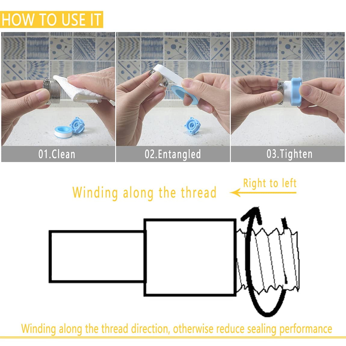 4 Pack Sink Faucet Aerator, Faucet Strainer with Washer for Kitchen Bathroom