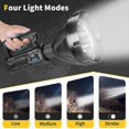 thumbnail image 3 of Flashlight 200000 Lumens Rechargeable, 200000 Lumen Flashlight, Brightest Flashlight, Worlds Brightest Flashlight, Flashlight 200000 Lumens (Large), 3 of 5