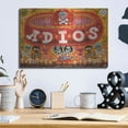 thumbnail image 6 of Luxe Metal Art 'Adios Amigos' by Jorge R. Gutierrez, 16"x12", 6 of 7