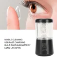 thumbnail image 2 of Contact Lens Cleaner USB Charging Automatic Portable Tear Proteins Removal Black, 2 of 5