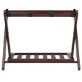 thumbnail image 3 of Winsome Remy Luggage Rack with Shelf in cappuccino finish, 3 of 6