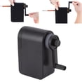 thumbnail image 3 of Long Point Pencil Sharpener, Adjustable Pen Tip Large Capacity Chip Chute Manual Pencil Sharpener Lead Grinding Design Black 10 Levels  for Sketch Pencil, 3 of 7