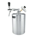thumbnail image 2 of Mini barril, dispensador de barril de cerveza de acero inoxidable de 5 l, barril de cerveza de alto rendimiento, 2 of 12