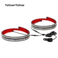 thumbnail image 4 of ZheElen 2pcs/set First Responder Construction Vehicles Safety LED Light Strip 70 Inches Yellow+Yellow, 4 of 6