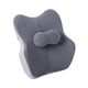 thumbnail image 2 of Almohada de Apoyo Lumbar para Oficina, Almohada de Cintura, Cojín de Apoyo para La Espalda Transpirable para Silla de Juegos, Silla de Oficina, Coche, Gris, 2 of 7