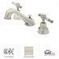 thumbnail image 2 of Rohl AC102X-PN-2 Polished Nickel Cisal Widespread Bathroom Faucet with Metal Cross Handles and Pop-Up Drain, 2 of 2