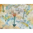 thumbnail image 3 of Klee, Paul 14x12 Black Modern Framed Museum Art Print Titled - Birds Swooping Down and Arrows, 3 of 5