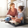 thumbnail image 5 of Kitchen Mat and Rugs Cushioned Anti-Fatigue,17.3"x 28",Non Slip Waterproof Ergonomic Comfort Mat for Kitchen, Floor Home, Office, Sink, Laundry, Grey, 5 of 5
