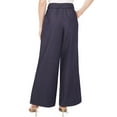 thumbnail image 2 of CeCe womens  Wide Leg Pant, 6, Blue, 2 of 3