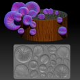 thumbnail image 4 of Molde de jabón hecho a mano en 3D para manualidades, regalo creativo para hornear champiñones, 3173,11 Feliz Sencillez, 4 of 5