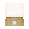 thumbnail image 1 of jinwen Night Light with Timer Tabletop Stand Lamp for Home Décor Decoration Nursery Wood Color, 1 of 9