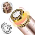 thumbnail image 3 of Finishing Touch  Facial Hair Remover for Women, Electric Face Razor for Women for Instant and Painless Hair Removal, Blush & Rose Gold, 3 of 5