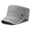 B_ Gray, variant on Unisex Perforated Quick Dry Visor Hat with Wide Brim for Summer Bike Trip Field Training Lakeside Walk Adjustable Lightweight Sun Shield Hat Blue