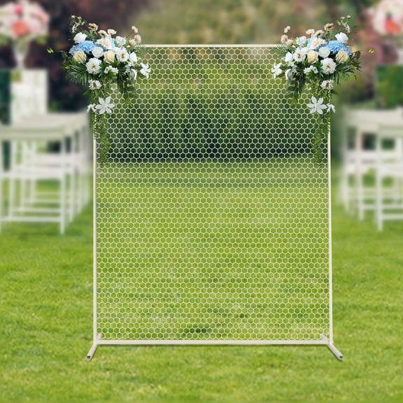 160*50*200cm Elegant Metal Wedding Arch Backdrop Stand for Parties and Events